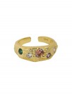 Aurora Band Ring Powder Stone thumbnail