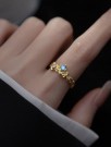 Blå Dis Cubic Zirconia Ring  thumbnail