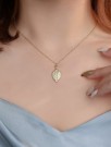 Golden Leaf Halskjede thumbnail