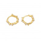 Aurora Crown Hoops Øredobber thumbnail
