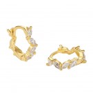 Aurora Crown Hoops Øredobber thumbnail
