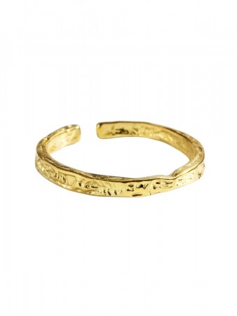 Lava Gold Ring