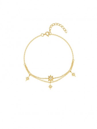 Golden Orbit Armbånd
