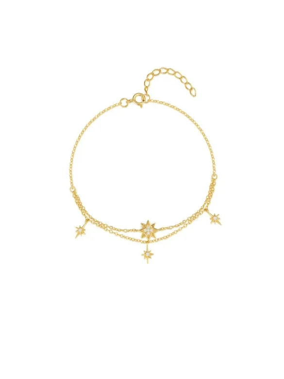 Golden Orbit Armbånd