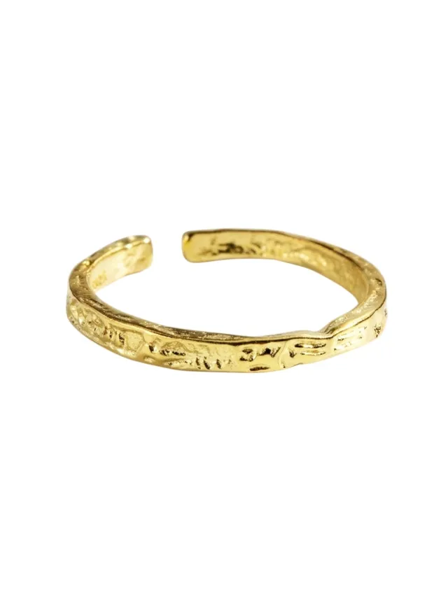 Lava Gold Ring
